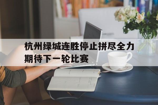 九游游戏中心官网注册账号-杭州绿城连胜停止拼尽全力期待下一轮比赛